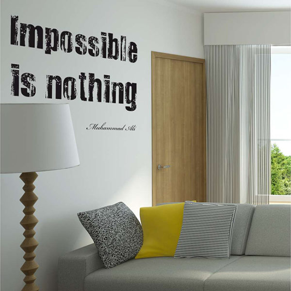 Impossible is nothing