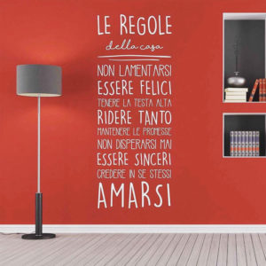 Le regole della casa